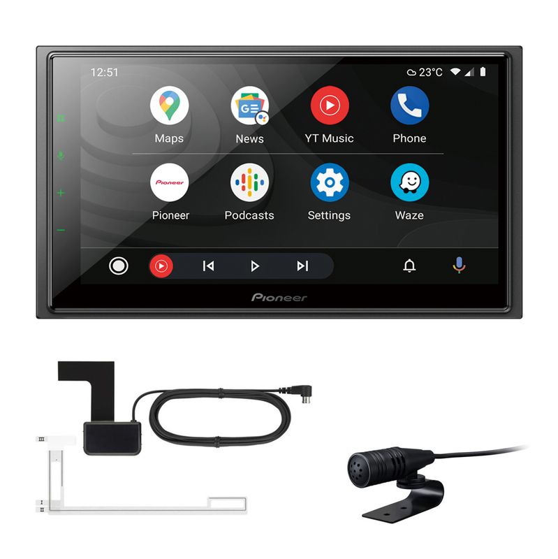 PIONEER SPH-EVO64DAB CarPlay Android Auto WebLink Digitalradio inkl. DAB Antenne