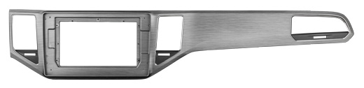 ZENEC Z-F2024 Rahmen Radioblende für VW Golf 7 Sportsvan Grau Z-E1010 

