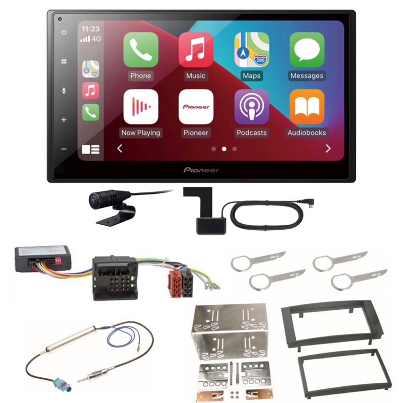 Pioneer SPH-DA160DAB Bluetooth USB Android Auto CarPlay MP3 Einbauset für T5 Pioneer SPH-DA160DAB Bluetooth USB Android Auto CarPlay MP3 Einbauset für T5