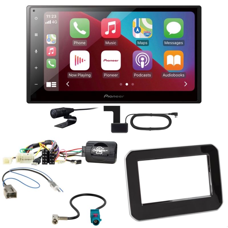 Pioneer SPH-DA160DAB USB MP3 Digitalradio Einbauset für Suzuki Ignis MF ab 2017