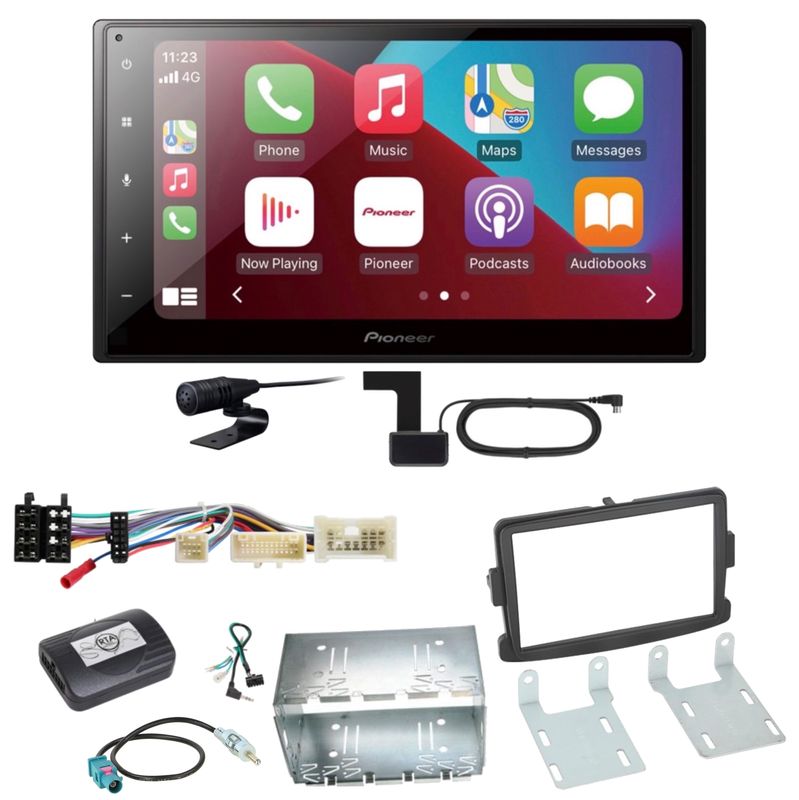 Pioneer SPH-DA160DAB USB MP3 DAB+ CarPlay Einbauset für Opel Vivaro Movano B