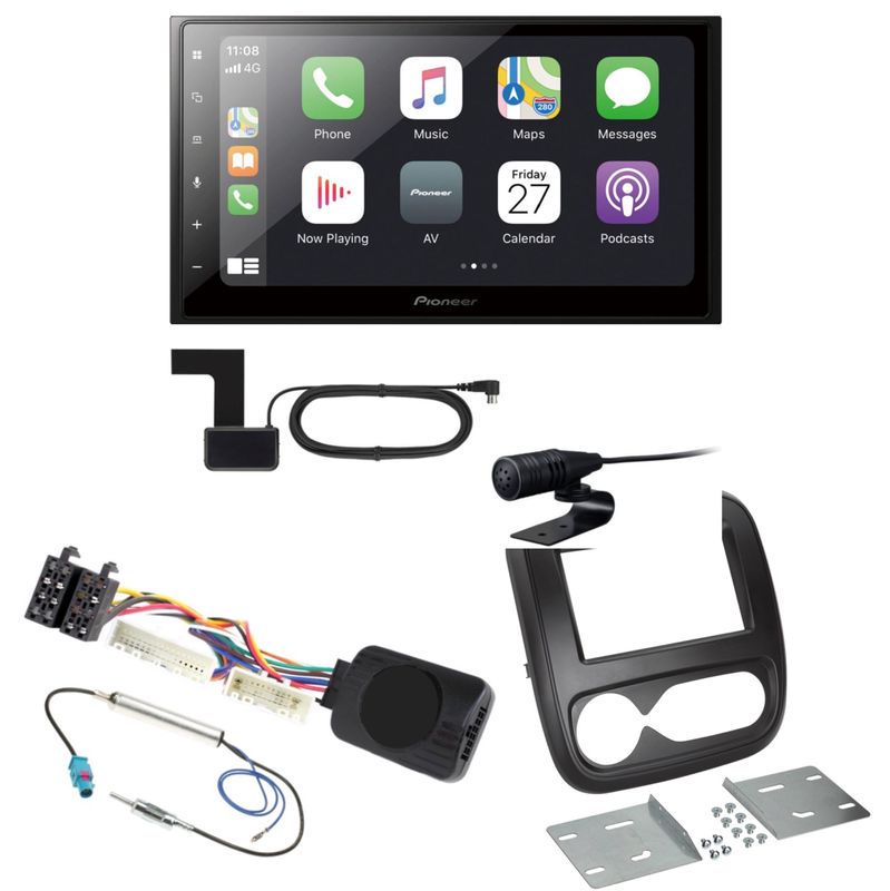 Pioneer SPH-DA250DAB Bluetooth USB DAB+ Autoradio Einbauset für Opel Vivaro B Pioneer SPH-DA250DAB Bluetooth USB DAB+ Autoradio Einbauset für Opel Vivaro B