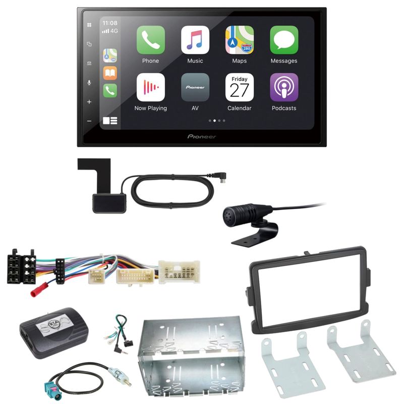 Pioneer SPH-DA250DAB Bluetooth USB MP3 DAB+ Einbauset für Opel Vivaro Movano B Pioneer SPH-DA250DAB Bluetooth USB MP3 DAB+ Einbauset für Opel Vivaro Movano B