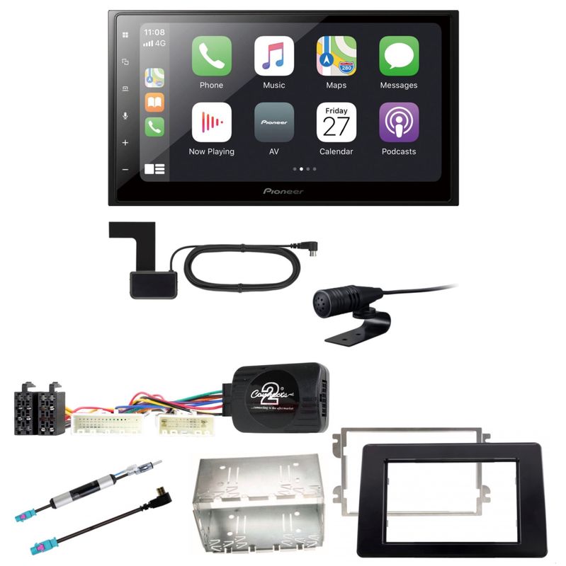Pioneer SPH-DA250DAB Bluetooth USB MP3 DAB+ Einbauset für Opel Movano ab 2019 Pioneer SPH-DA250DAB Bluetooth USB MP3 DAB+ Einbauset für Opel Movano ab 2019