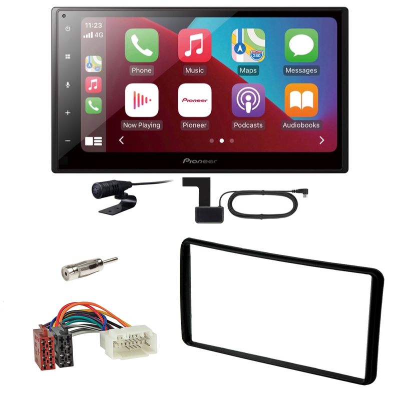 Pioneer SPH-DA160DAB CarPlay Android Auto USB MP3 Einbauset für Suzuki Jimny FJ