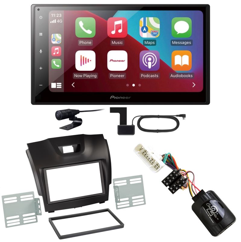Pioneer SPH-DA160DAB CarPlay Android Auto USB MP3 Einbauset für Isuzu D-Max 2 Pioneer SPH-DA160DAB CarPlay Android Auto USB MP3 Einbauset für Isuzu D-Max 2