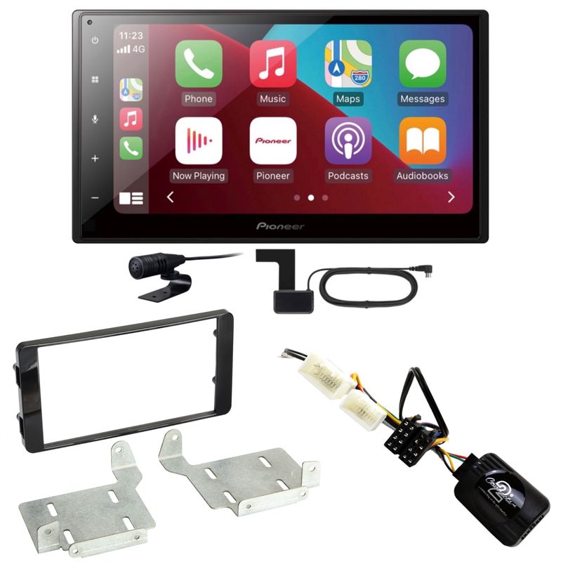 Pioneer SPH-DA160DAB CarPlay Android Auto Einbauset für Mitsubishi ASX ab 2015