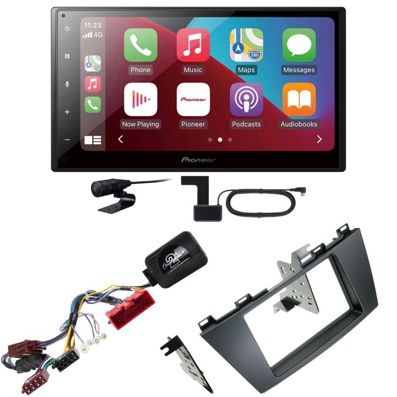 Pioneer SPH-DA160DAB CarPlay Android Auto USB Bluetooth Einbauset für Mazda 5 CW Pioneer SPH-DA160DAB CarPlay Android Auto USB Bluetooth Einbauset für Mazda 5 CW