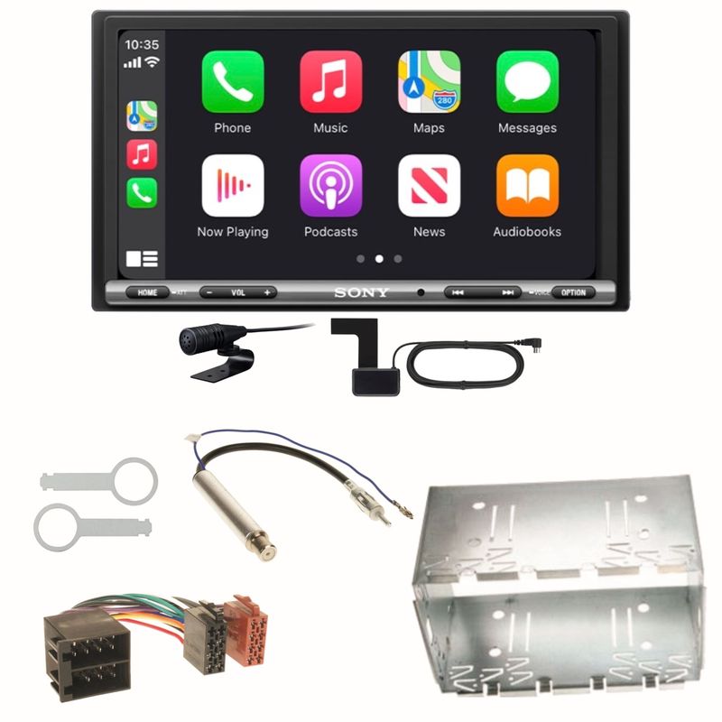 Sony XAV-AX3250 DAB+ Bluetooth CarPlay Einbauset für Golf 4 Passat 3B 3BG Lupo Sony XAV-AX3250 DAB+ Bluetooth CarPlay Einbauset für Golf 4 Passat 3B 3BG Lupo