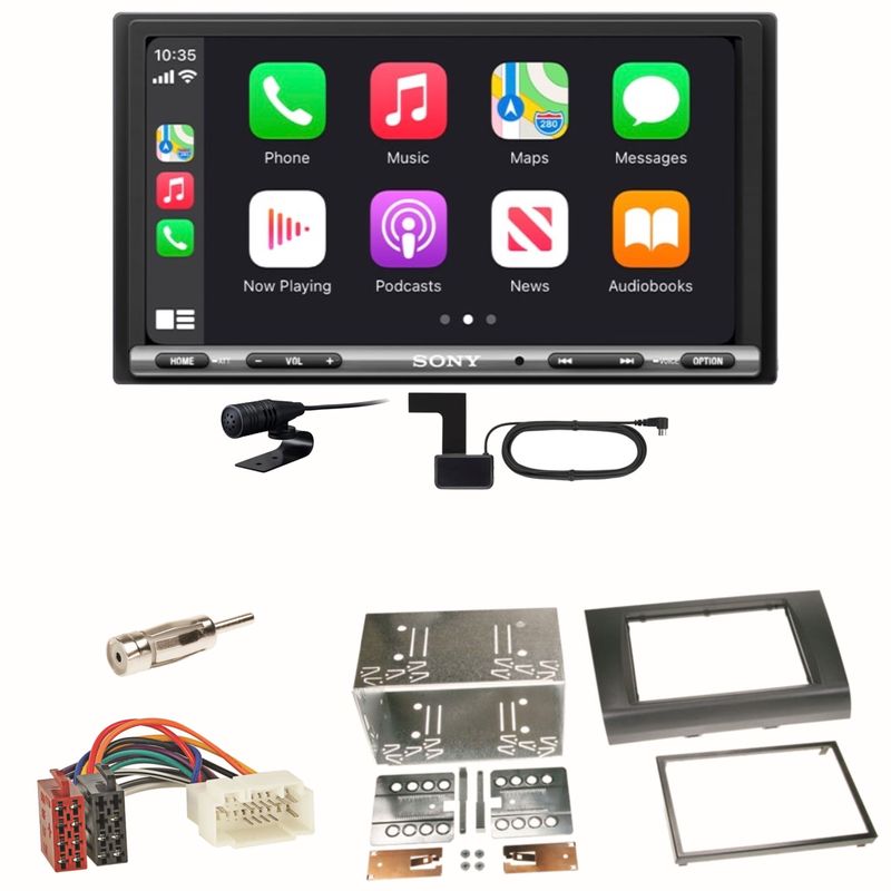 Sony XAV-AX3250 Android Auto CarPlay DAB+ Einbauset für Suzuki Swift Sport EZ MZ