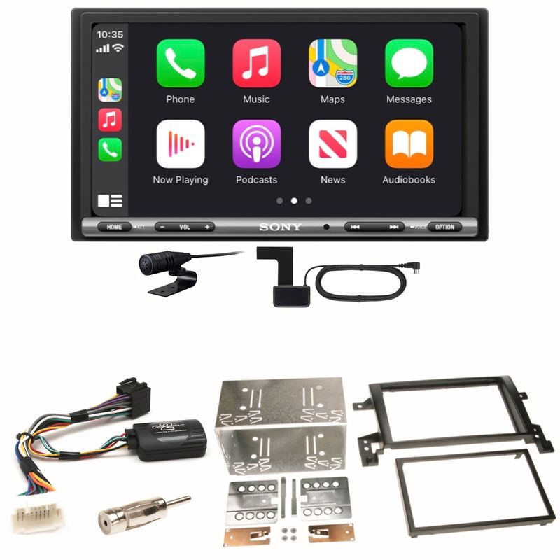 Sony XAV-AX3250 Android Auto CarPlay DAB+ Einbauset für Suzuki Grand Vitara JT