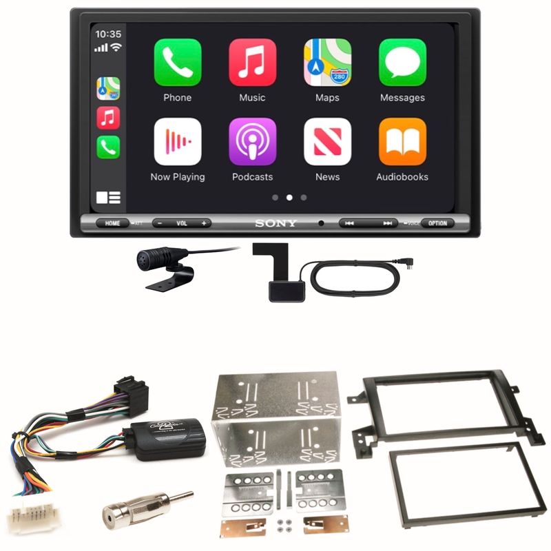 Sony XAV-AX3250 Android Auto CarPlay DAB+ Einbauset für Suzuki Grand Vitara JT
