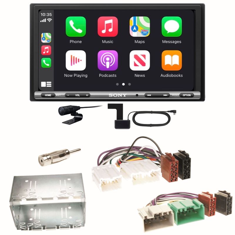 Sony XAV-AX3250 Android Auto CarPlay DAB+ Einbauset für Volvo S40 V40 850 Sony XAV-AX3250 Android Auto CarPlay DAB+ Einbauset für Volvo S40 V40 850