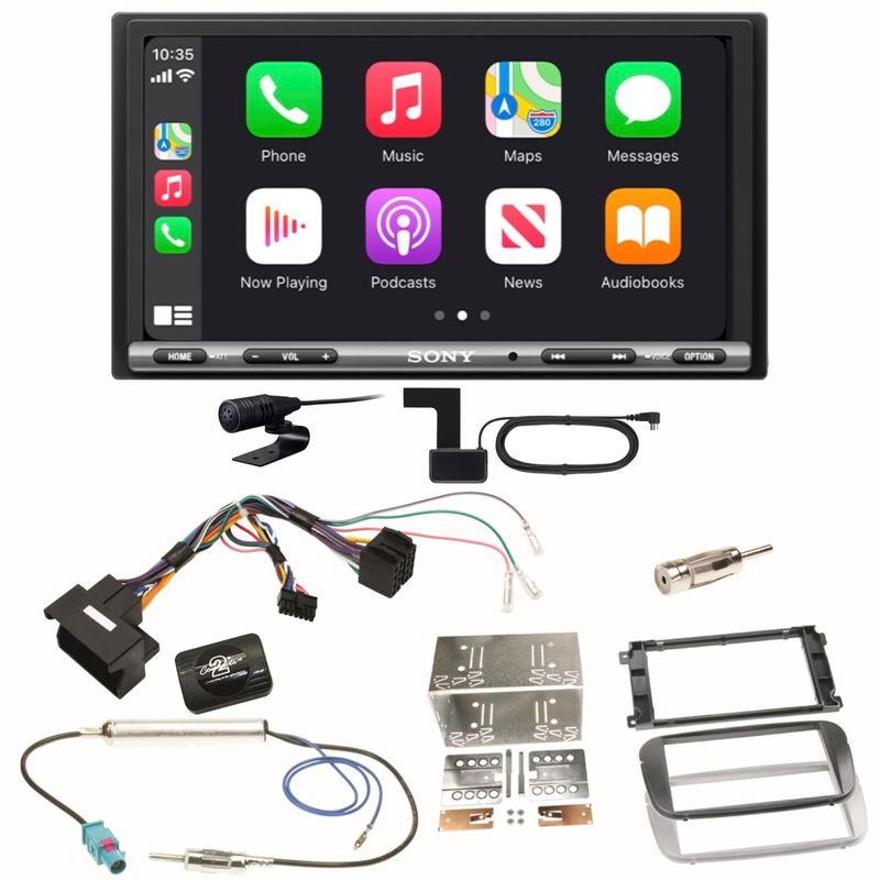 Sony XAV-AX3250 CarPlay Bluetooth Einbauset für Ford Focus Mondeo S-Max Galaxy Sony XAV-AX3250 CarPlay Bluetooth Einbauset für Ford Focus Mondeo S-Max Galaxy