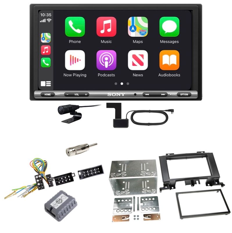 Sony XAV-AX3250 CarPlay Bluetooth Einbauset für Mercedes Sprinter W906 Crafter Sony XAV-AX3250 CarPlay Bluetooth Einbauset für Mercedes Sprinter W906 Crafter