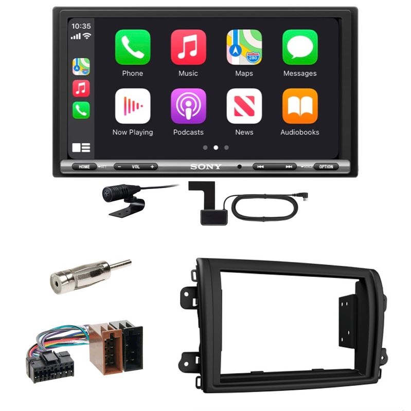 Sony XAV-AX3250 CarPlay Android Auto DAB+ Einbauset für Fiat Ducato ab 2022 Sony XAV-AX3250 CarPlay Android Auto DAB+ Einbauset für Fiat Ducato ab 2022