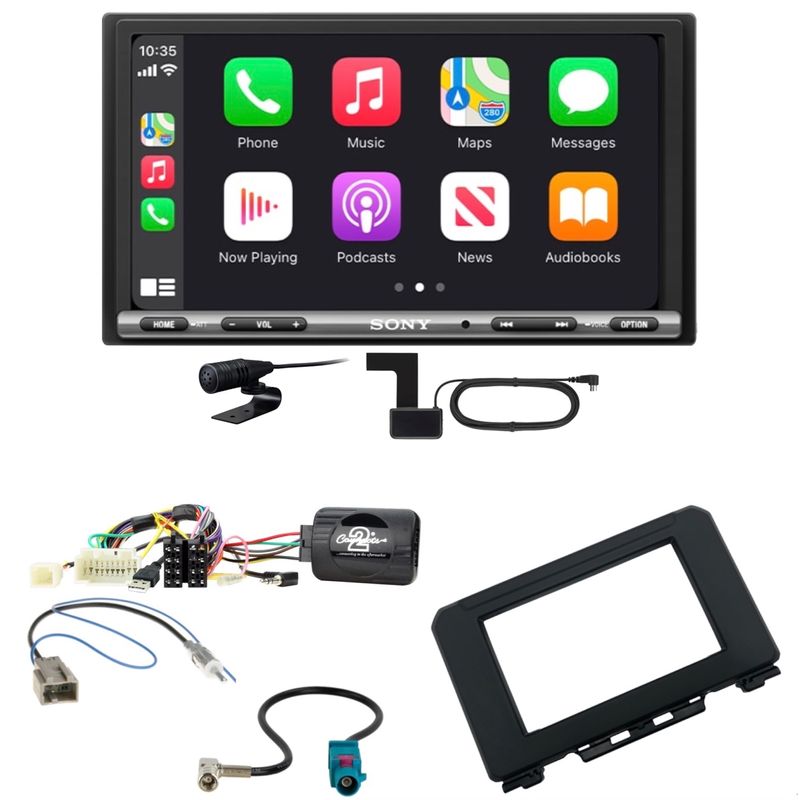 Sony XAV-AX3250 CarPlay Android Auto DAB+ Einbauset für Suzuki Jimny GJ ab 2018