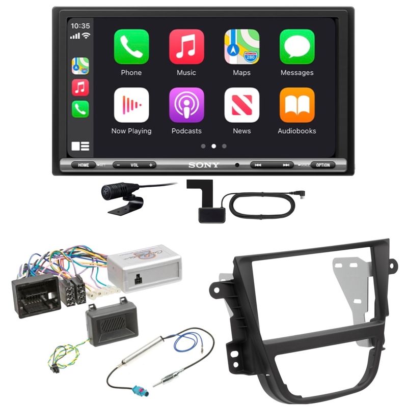 Sony XAV-AX3250 Bluetooth CarPlay Android Auto Einbauset für Opel Mokka A