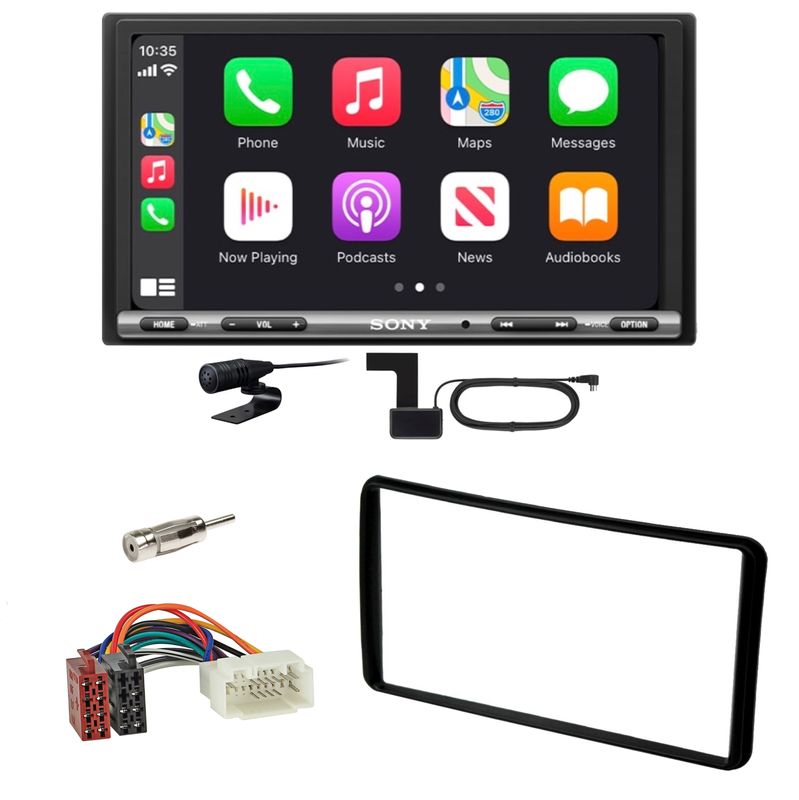 Sony XAV-AX3250 CarPlay Android Auto Einbauset für Suzuki Jimny FJ