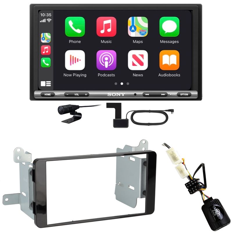 Sony XAV-AX3250 CarPlay Android Auto Einbauset für Mitsubishi L200 ab 2016