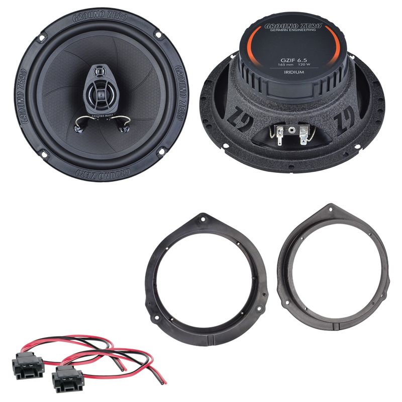 Ground Zero GZIF 6.5 16,5 cm Koaxial Einbauset vorne Vito V-Klasse W447 Ground Zero GZIF 6.5 16,5 cm Koaxial Einbauset vorne Vito V-Klasse W447