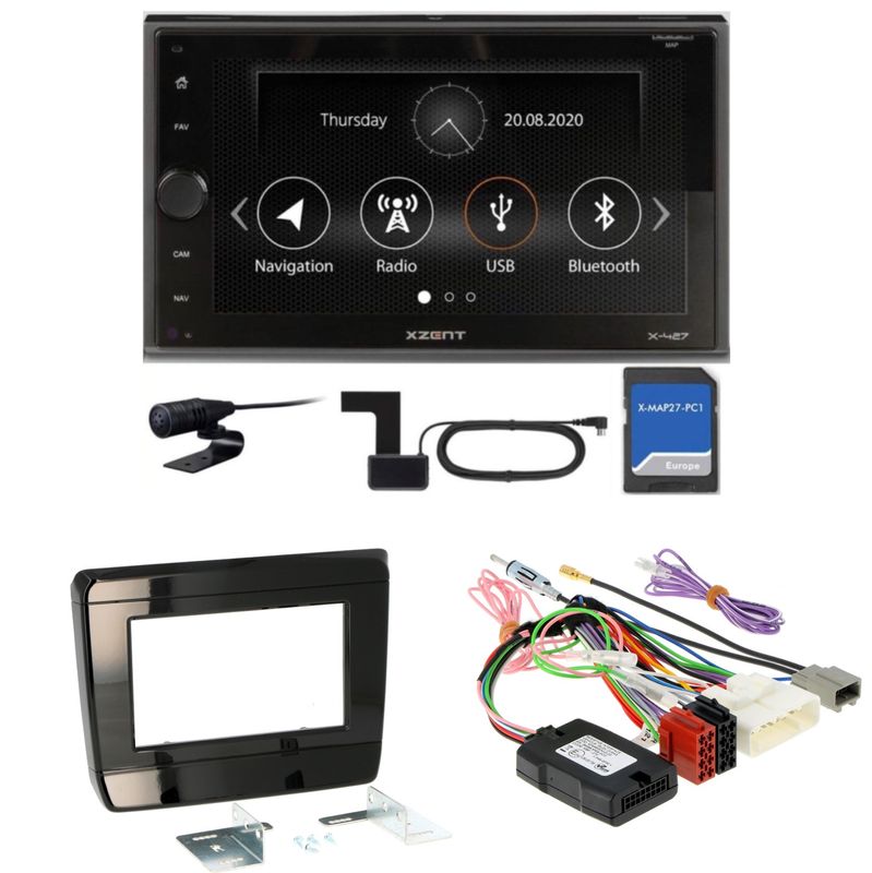 XZENT X-427 Bluetooth Naviceiver USB MP3 Einbauset für Isuzu D-Max 3 ab 2020 XZENT X-427 Bluetooth Naviceiver USB MP3 Einbauset für Isuzu D-Max 3 ab 2020