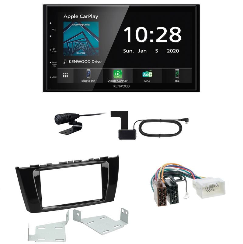 Kenwood DMX-5020DABS CarPlay Android Auto Einbauset für Mitsubishi Space Star Kenwood DMX-5020DABS CarPlay Android Auto Einbauset für Mitsubishi Space Star