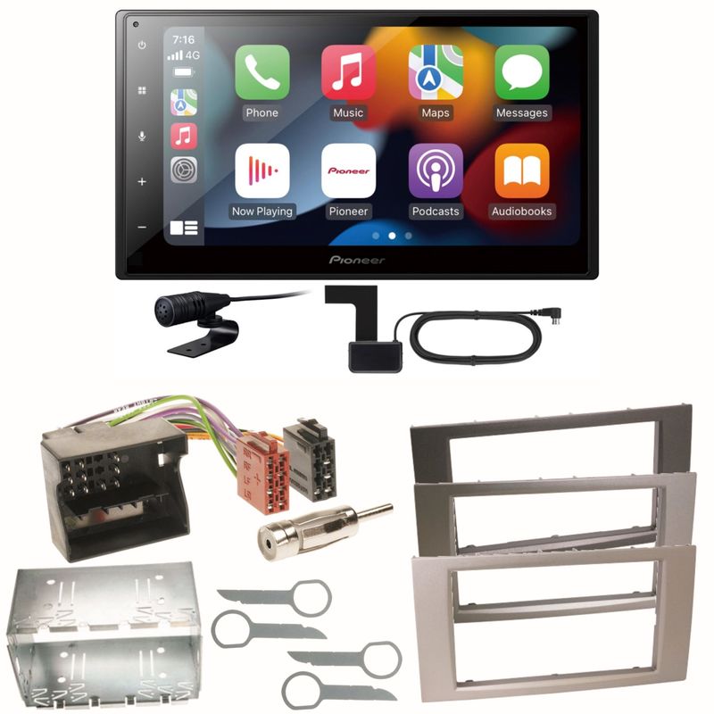 Pioneer SPH-DA360DAB DAB+ CarPlay Einbauset für Ford Focus Fusion Galaxy S-Max Pioneer SPH-DA360DAB DAB+ CarPlay Einbauset für Ford Focus Fusion Galaxy S-Max