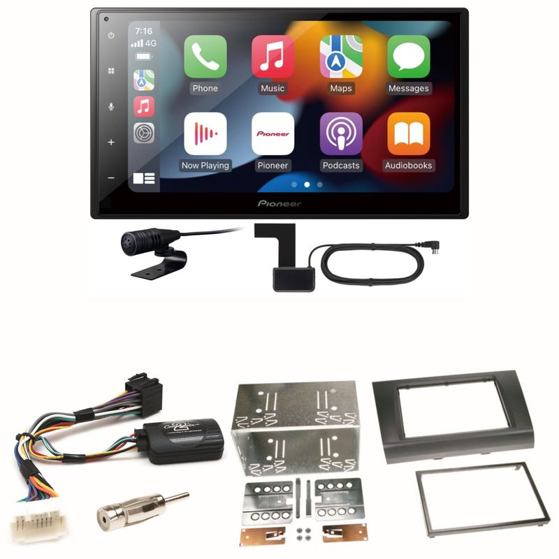Pioneer SPH-DA360DAB Android Auto CarPlay Einbauset für Suzuki Swift Sport EZ MZ