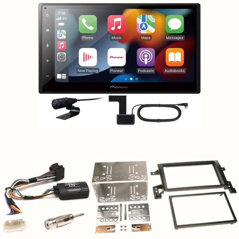 Pioneer SPH-DA360DAB Android Auto CarPlay Einbauset für Suzuki Grand Vitara JT