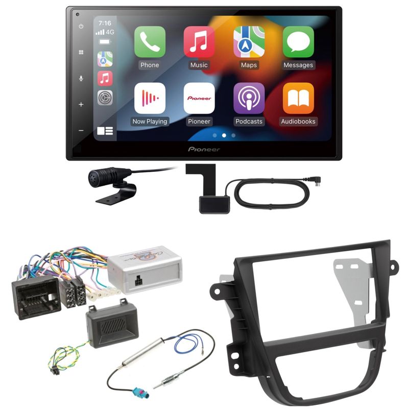 Pioneer SPH-DA360DAB Bluetooth CarPlay Android Auto Einbauset für Opel Mokka A Pioneer SPH-DA360DAB Bluetooth CarPlay Android Auto Einbauset für Opel Mokka A
