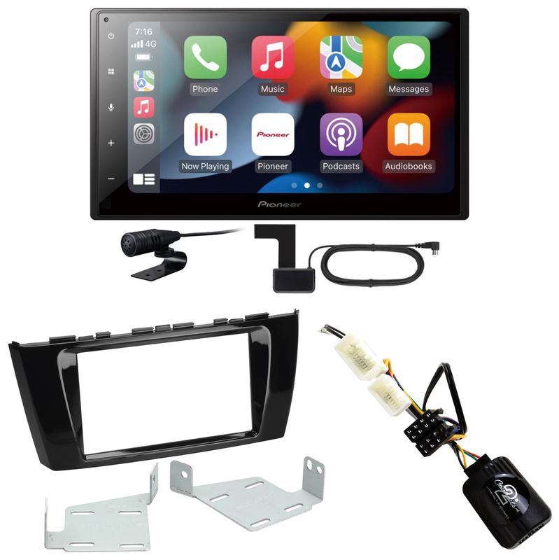 Pioneer SPH-DA360DAB CarPlay Android Auto Einbauset für Mitsubishi Space Star Pioneer SPH-DA360DAB CarPlay Android Auto Einbauset für Mitsubishi Space Star
