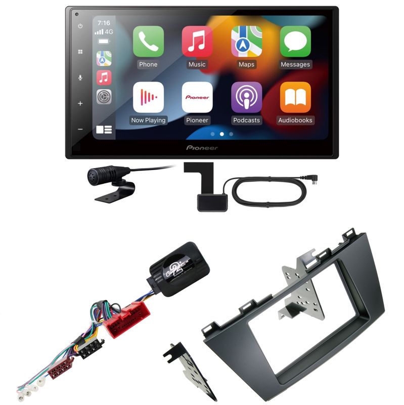 Pioneer SPH-DA360DAB Bluetooth CarPlay Android Auto Einbauset für Mazda 5 CW Pioneer SPH-DA360DAB Bluetooth CarPlay Android Auto Einbauset für Mazda 5 CW