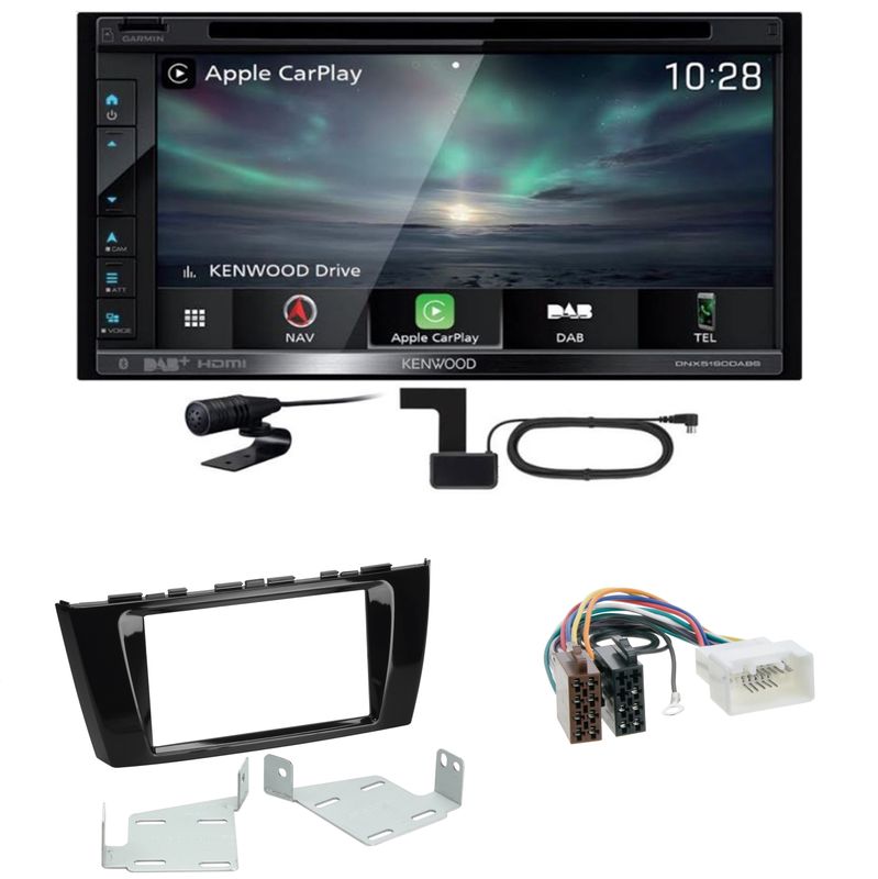 Kenwood DNX-5190DABS CarPlay Android Auto Einbauset für Mitsubishi Space Star Kenwood DNX-5190DABS CarPlay Android Auto Einbauset für Mitsubishi Space Star
