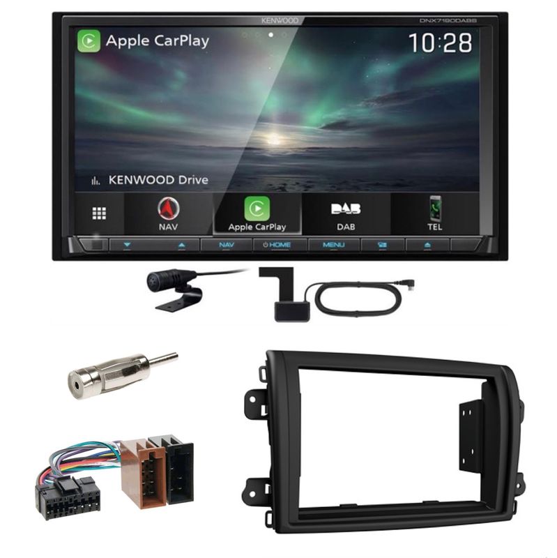 Kenwood DNX-7190DABS CarPlay Android Auto USB Einbauset für Fiat Ducato ab 2022 Kenwood DNX-7190DABS CarPlay Android Auto USB Einbauset für Fiat Ducato ab 2022