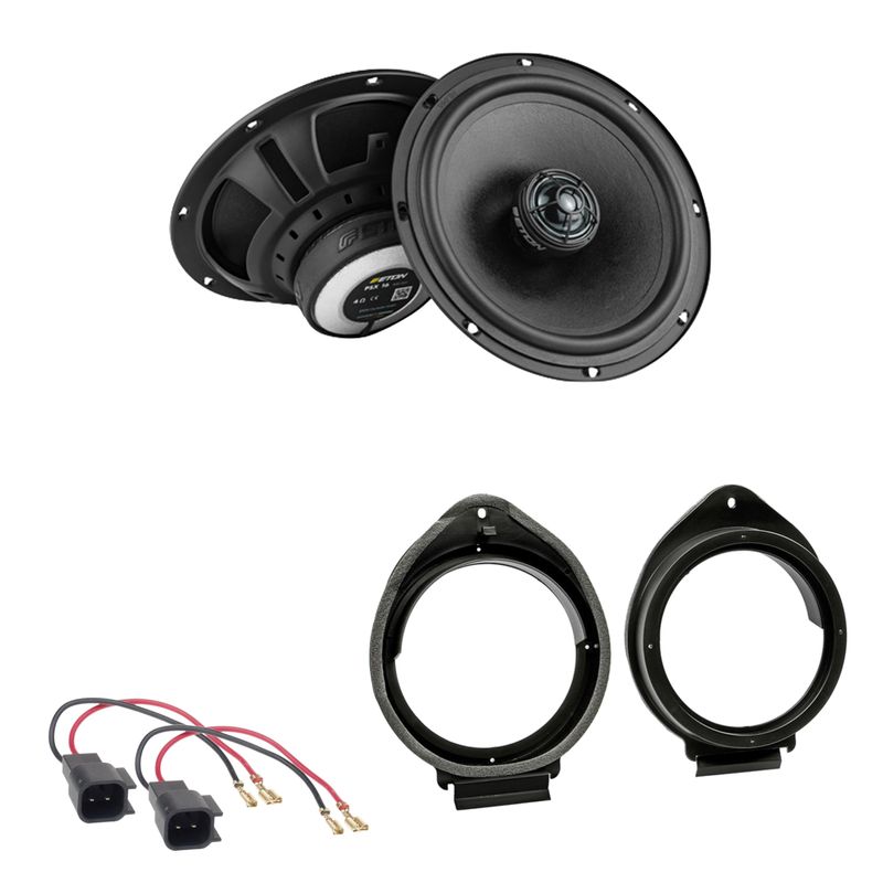 ETON PSX16 16,5 cm Koaxial Lautsprecher Einbauset für Opel Adam Karl Crossland X ETON PSX16 16,5 cm Koaxial Lautsprecher Einbauset für Opel Adam Karl Crossland X