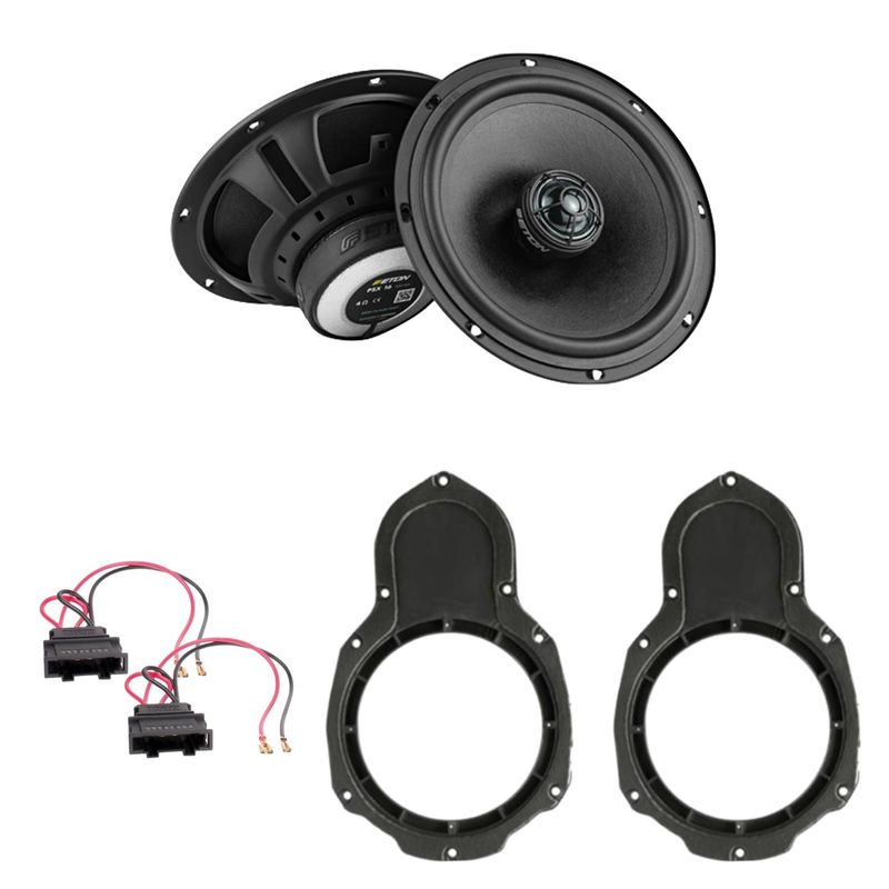 ETON PSX16 Koaxial Lautsprecher Einbauset vorne passend für Passat B6 B7 3C CC