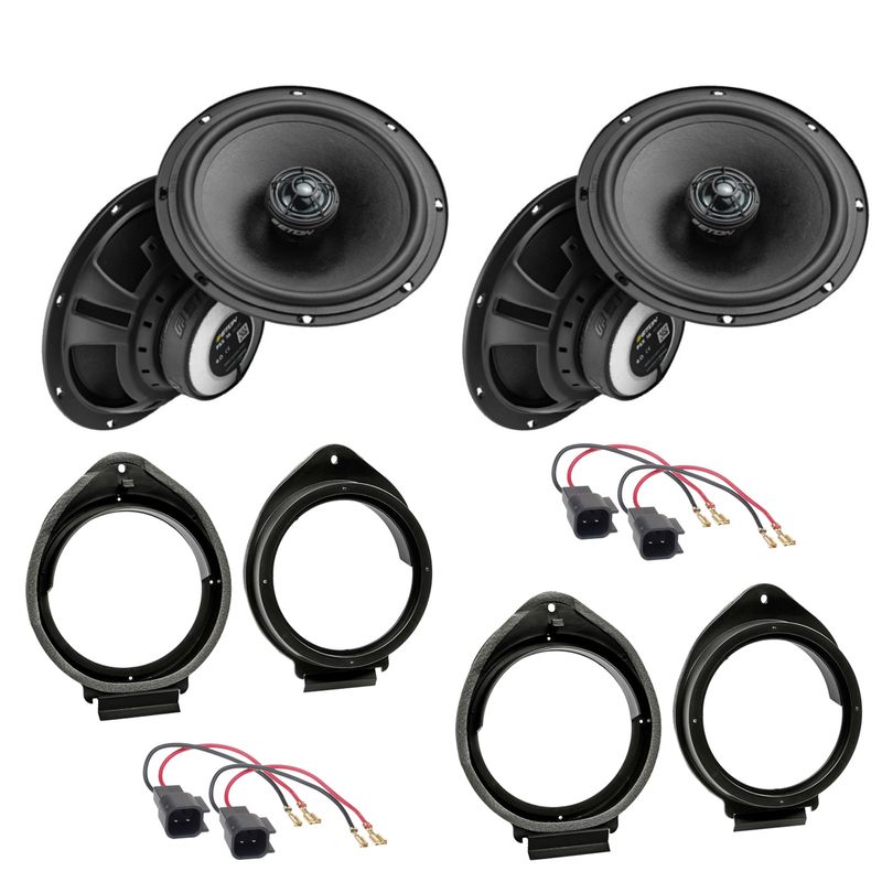 ETON PSX16 16,5 cm Koaxial Lautsprecher Einbauset für Opel Insignia A Meriva B ETON PSX16 16,5 cm Koaxial Lautsprecher Einbauset für Opel Insignia A Meriva B