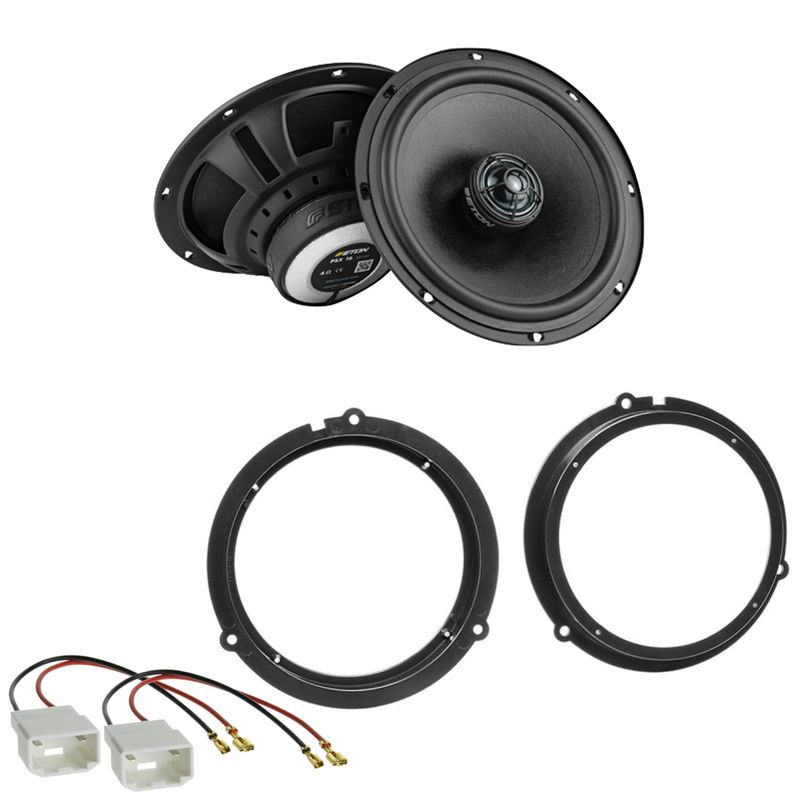 ETON PSX16 Koaxial Lautsprecher Lautsprecher Einbauset für Ford C-Max DXA ETON PSX16 Koaxial Lautsprecher Lautsprecher Einbauset für Ford C-Max DXA