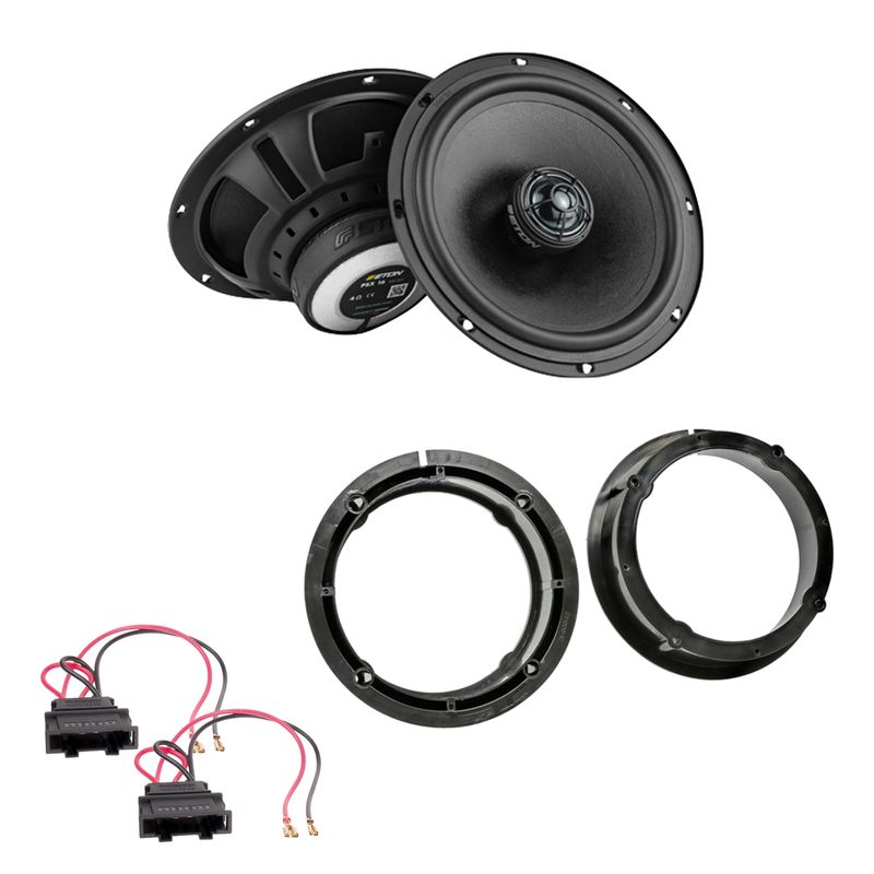 ETON PSX16 Koaxial Lautsprecher 2-Wege Einbauset für Seat Leon 1M Toledo ETON PSX16 Koaxial Lautsprecher 2-Wege Einbauset für Seat Leon 1M Toledo