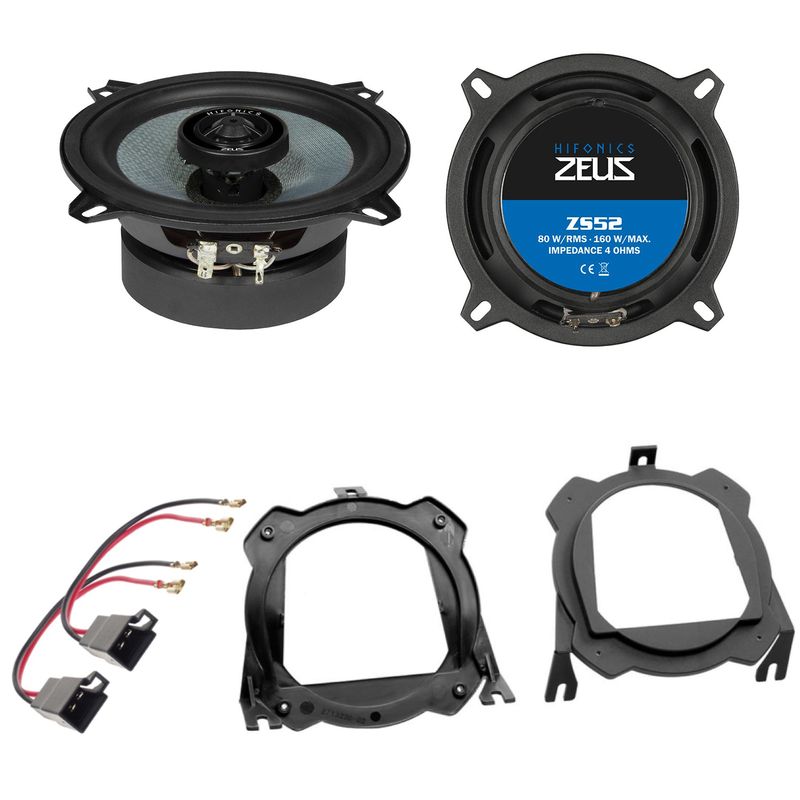 HIFONICS ZS52 Lautsprecher Einbauset für Corsa C B Tigra seitliche Heckablage HIFONICS ZS52 Lautsprecher Einbauset für Corsa C B Tigra seitliche Heckablage