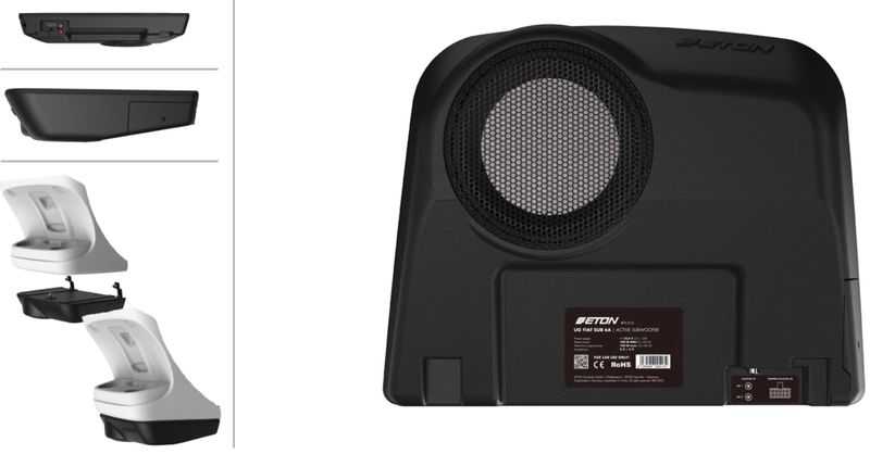 ETON SUB 6A Aktiv Subwoofer für Fiat Ducato Citroen Jumper Peugeot Boxer ETON SUB 6A Aktiv Subwoofer für Fiat Ducato Citroen Jumper Peugeot Boxer