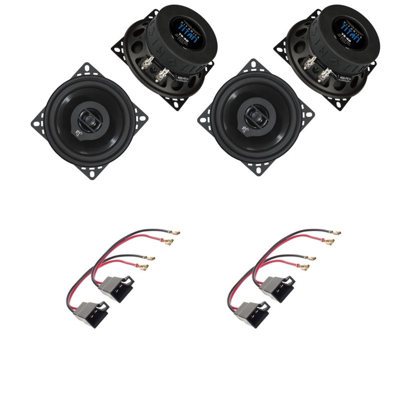 HIFONICS TITAN TS-42 Lautsprecher Einbauset für Opel Agila A vorne und hinten HIFONICS TITAN TS-42 Lautsprecher Einbauset für Opel Agila A vorne und hinten