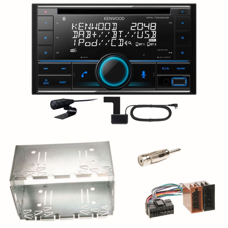 Kenwood DPX-7300DAB Bluetooth Einbauset für Mercedes Vito Viano W639 W447 Sprinter Kenwood DPX-7300DAB Bluetooth Einbauset für Mercedes Vito Viano W639 W447 Sprinter