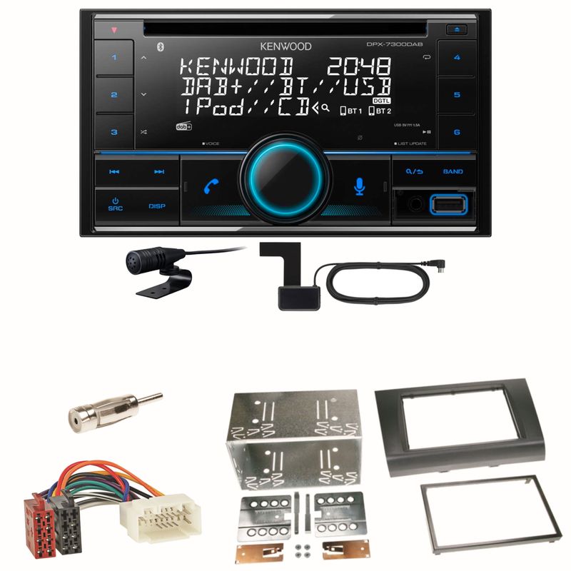 Kenwood DPX-7300DAB Bluetooth DAB Einbauset für Suzuki Swift Sport EZ MZ Kenwood DPX-7300DAB Bluetooth DAB Einbauset für Suzuki Swift Sport EZ MZ