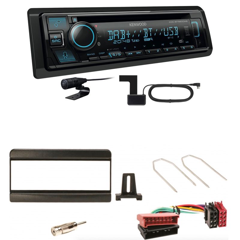 Kenwood KDC-BT560DAB Bluetooth DAB USB Einbauset für Focus Fiesta Puma Mondeo Kenwood KDC-BT560DAB Bluetooth DAB USB Einbauset für Focus Fiesta Puma Mondeo