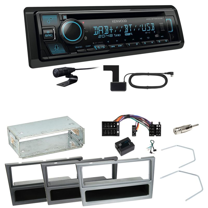 Kenwood KDC-BT560DAB Bluetooth CD Einbauset für Opel Vectra C Signum Corsa Combo Kenwood KDC-BT560DAB Bluetooth CD Einbauset für Opel Vectra C Signum Corsa Combo