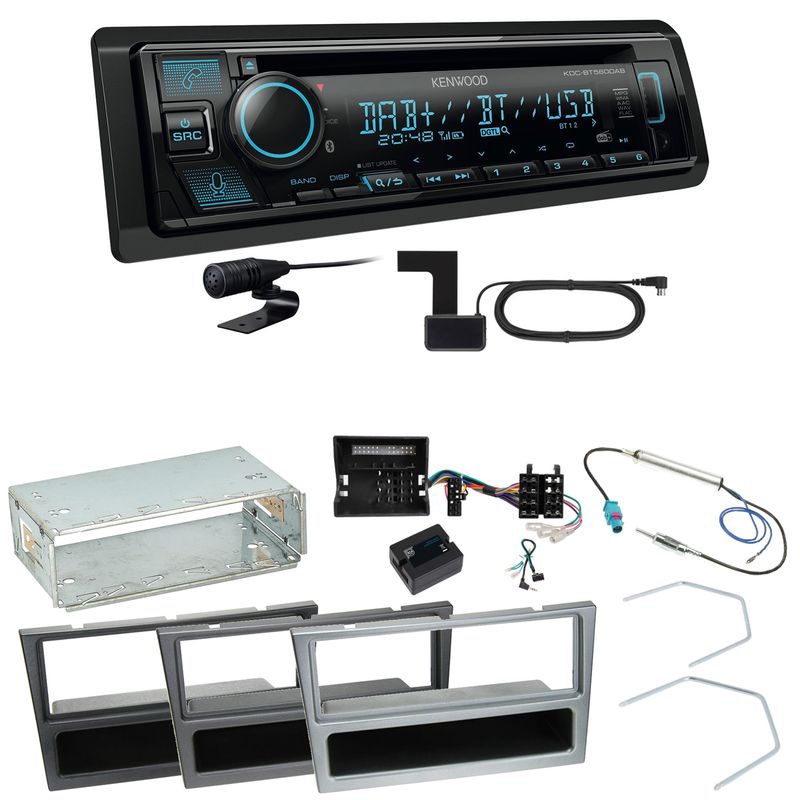 Kenwood KDC-BT560DAB Bluetooth Einbauset für Opel Vectra C Meriva Vivaro Combo Kenwood KDC-BT560DAB Bluetooth Einbauset für Opel Vectra C Meriva Vivaro Combo
