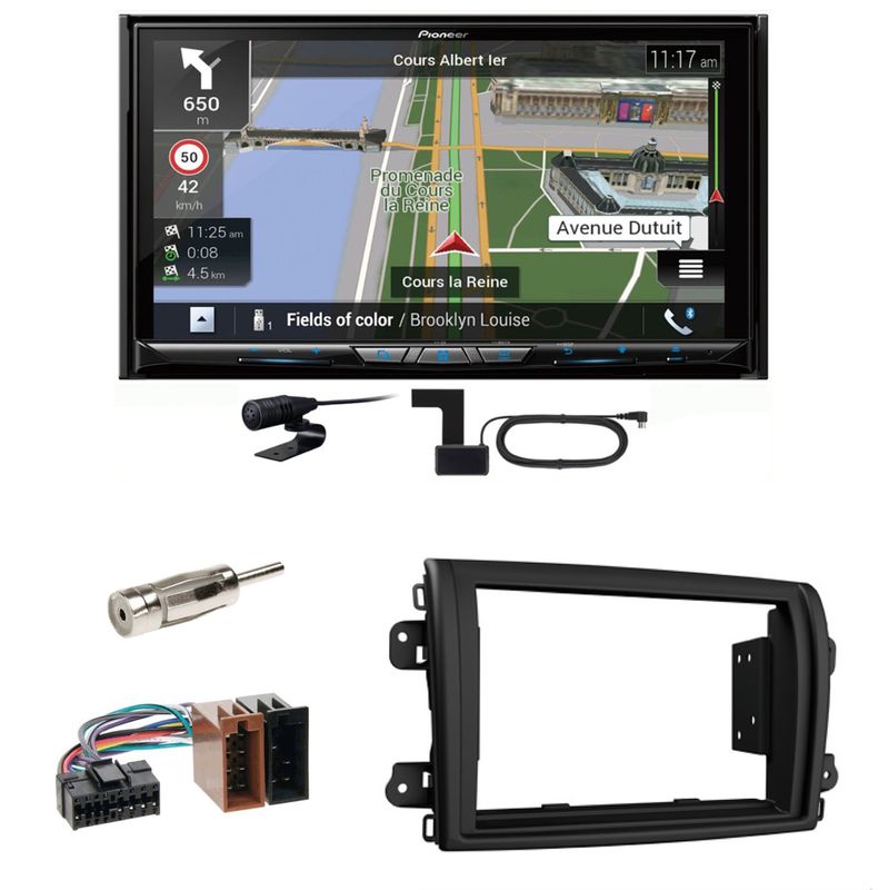 Pioneer AVIC-Z930DAB USB Navigation DAB+ CD Einbauset für Fiat Ducato ab 2022 Pioneer AVIC-Z930DAB USB Navigation DAB+ CD Einbauset für Fiat Ducato ab 2022