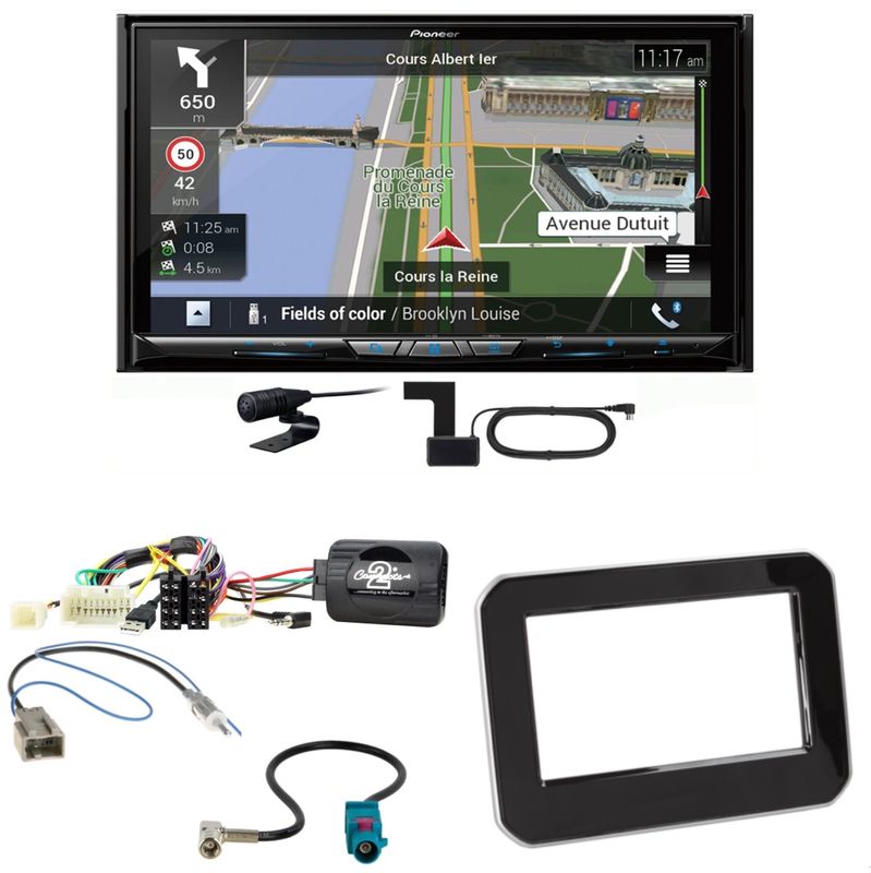 Pioneer AVIC-Z930DAB USB DAB+ Navigation Einbauset für Suzuki Ignis MF ab 2017 Pioneer AVIC-Z930DAB USB DAB+ Navigation Einbauset für Suzuki Ignis MF ab 2017